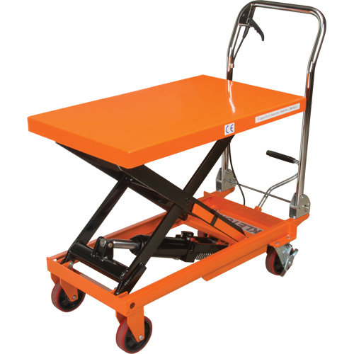 Hydraulic Scissor Lift Table, 32" L x 19-3/4" W, Steel, 660 lbs. Capacity CSL Industriel Inc.