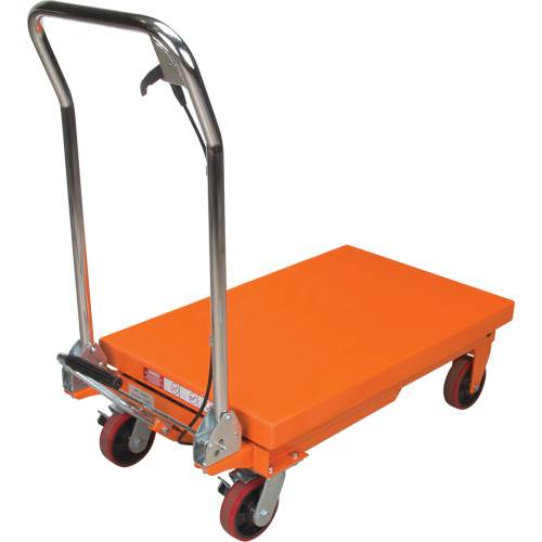 Hydraulic Scissor Lift Table, 32" L x 19-3/4" W, Steel, 660 lbs. Capacity CSL Industriel Inc.