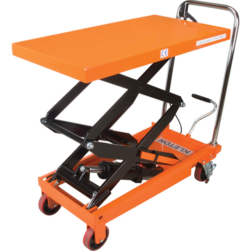 Hydraulic Scissor Lift Table, 35-3/4" L x 19-3/4" W, Steel, 770 lbs. Capacity CSL Industriel Inc.