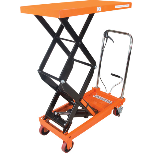 Hydraulic Scissor Lift Table, 35-3/4" L x 19-3/4" W, Steel, 770 lbs. Capacity CSL Industriel Inc.