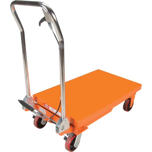 Hydraulic Scissor Lift Table, 32" L x 19-3/4" W, Steel, 1100 lbs. Capacity CSL Industriel Inc.