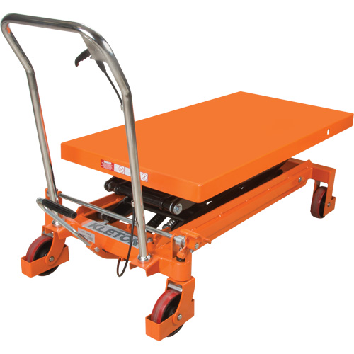 Hydraulic Scissor Lift Table, 48" L x 24" W, Steel, 1540 lbs. Capacity CSL Industriel Inc.