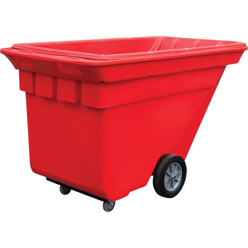 Techtruck Tilt Truck, Polyethylene, 5/8 cu. yd., 1000 lbs. Load Capacity CSL Industriel Inc.