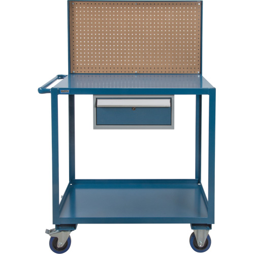 Chariot de service mobile, 2 Tiers, 24" la x 57" h x 40" p, Capacit&eacute; 1200 lb CSL Industriel Inc.