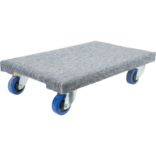 Heavy-Duty Solid Wood Dollies, Rubber Wheels, 1400 lbs. Capacity, 18" W x 30" D x 7" H CSL Industriel Inc.