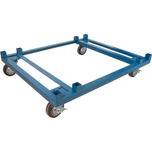 Dolly for Stacking Container, 48.5" W x 40-1/2" D x 10" H, 3000 lbs. Capacity CSL Industriel Inc.