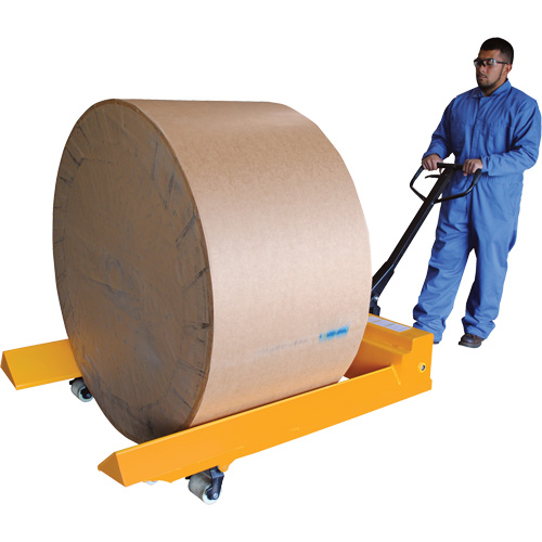 Transpalette pour mat&eacute;riaux en rouleaux, Acier, 48" lo x 7,5" la, Capacit&eacute; 4000 lb CSL Industriel Inc.