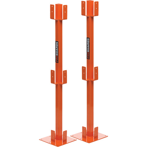 ProGuards Temporary Guard Rail Posts, 8" W x 39" H, Orange CSL Industriel Inc.