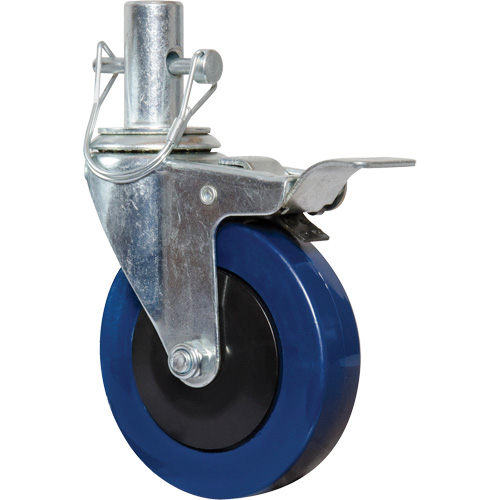 Mini roulette de 4" avec goupille verrouillable CSL Industriel Inc.