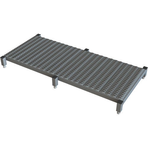 Plateforme de travail en une &eacute;tape &agrave; hauteur r&eacute;glable, 24" la x 59" pr, Capacit&eacute; de 800 lb, Enti&egrave;rement soud&eacute; CSL Industriel Inc.