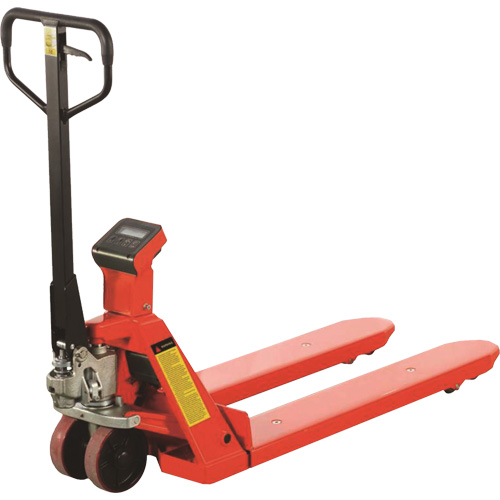 Eco Weigh-Scale Pallet Truck, 48" L x 27" W, 4400 lbs. Cap. CSL Industriel Inc.