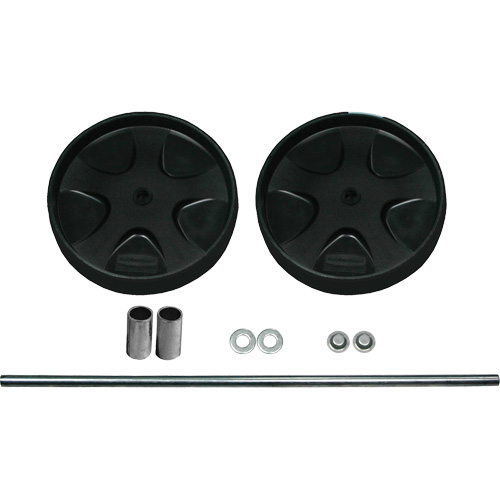 Trousse de roues et axe pour chariot de concierge CSL Industriel Inc.