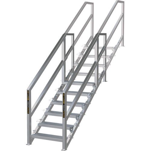 Syst&egrave;me d'escalier modulaire pour la construction de 6-10 marches SmartStairs, 75" ha CSL Industriel Inc.