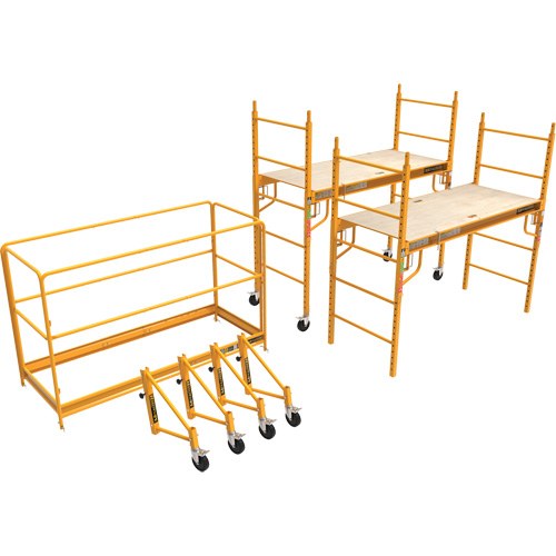 Trousse compl&egrave;te de tour d'&eacute;chafaudage pour cloison s&egrave;che de 12', 58-1/2" p x 183" h CSL Industriel Inc.