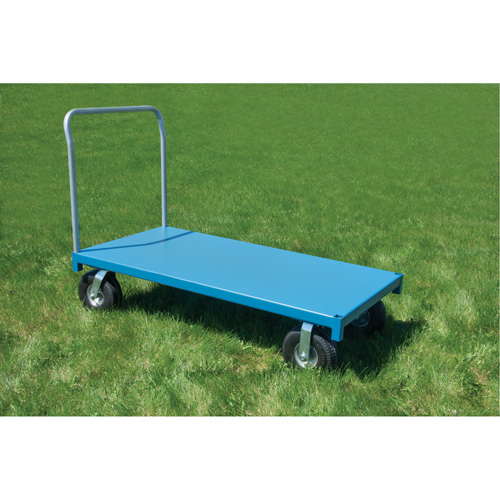  Chariot &agrave; plateforme pour l'ext&eacute;rieur, 48" lo x 30" la x Capacit&eacute; 1200 lb, Roues en Anticrevaison CSL Industriel Inc.