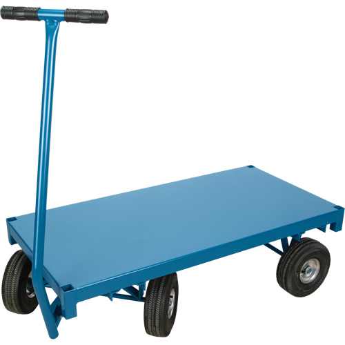 Chariot de ramassage &agrave; plateforme pour l'ext&eacute;rieur, 36" la x 72" la x Capacit&eacute; 1000 lb CSL Industriel Inc.