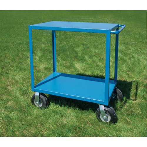 Outdoor Shelf Cart, 2 Tiers, 24" W x 39" H x 51" D, 1200 lbs. Capacity CSL Industriel Inc.
