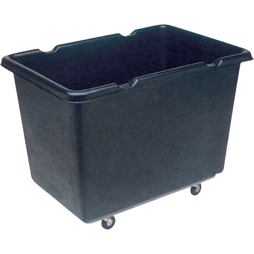 Chariots-caisse pour usage l&eacute;ger Econocarts, Plastique recycl&eacute; noir, 39" lo x 27" la x 29" h, Volume 12 pi³, Capacit&eacute; 200 lb CSL Industriel Inc.