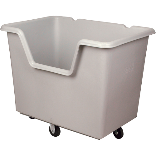 Starcart Easy-Access Box Truck, Polyethylene, 46" L x 31" W x 49" H, 24 cu. ft. Volume, 900 lbs. Capacity CSL Industriel Inc.