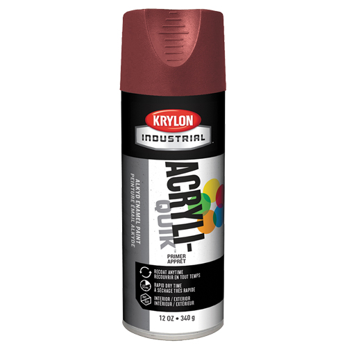 Industrial Acryli-Quik Lacquer, Ruddy Brown, Very Flat, 12 oz., Aerosol Can CSL Industriel Inc.