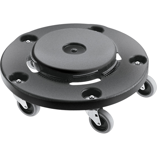 Brute&reg; Dolly, Polyethylene, Black, Fits: 20 - 55 US Gal. CSL Industriel Inc.