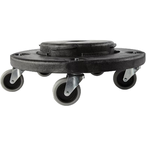 Brute&reg; Dolly, Polyethylene, Black, Fits: 20 - 55 US Gal. CSL Industriel Inc.