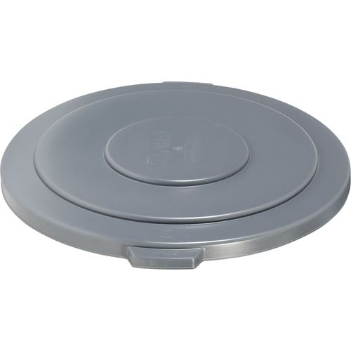 Round Brute&reg; Tops, Flat Lid, Plastic/Polyethylene, Fits Container Size: 26-1/2" Dia. CSL Industriel Inc.