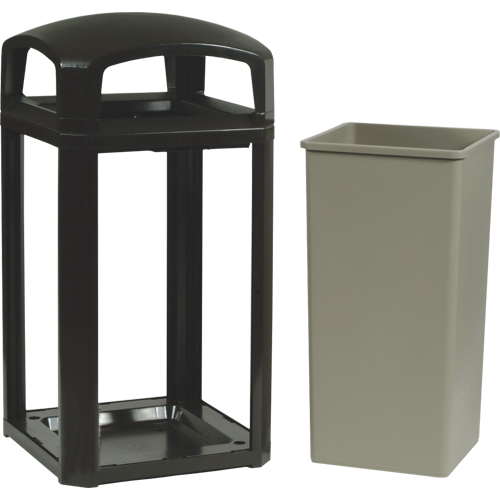 Landmark Series&reg; Classic Container Frame With Rigid Liner, Plastic, 50 US gal. CSL Industriel Inc.