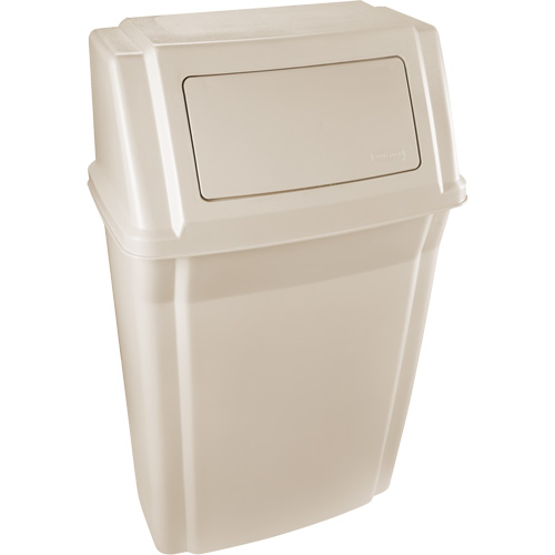 Contenants Slim Jim profil&eacute;s, Couvercle &agrave; battant, Plastique, Convient aux contenants 19-1/2" x 12" CSL Industriel Inc.