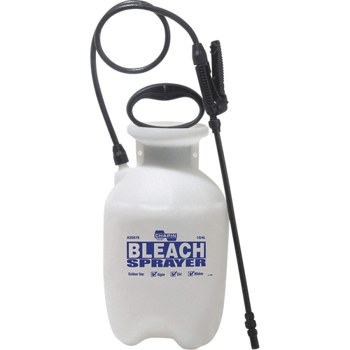 R&eacute;servoir avec pulv&eacute;risateur deau de javel pour d&eacute;sinfecter, 1 gal. (3,8 L), Polypropyl&egrave;ne, Lance de 12" CSL Industriel Inc.