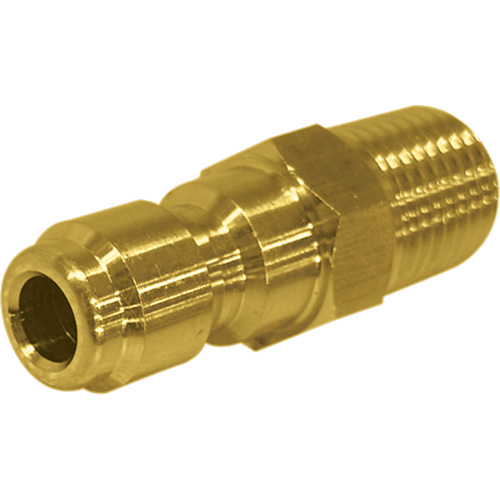 Connecteur m&acirc;le 1/4" &agrave; d&eacute;saccouplement rapide en laiton CSL Industriel Inc.