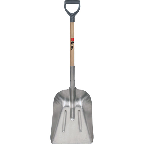 #8 Grain Scoop Shovel, Wood, Aluminum Blade, D-Grip Handle, 29" Length CSL Industriel Inc.