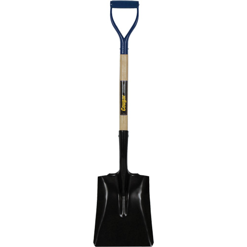 Square Point Shovel, Hardwood, Tempered Steel Blade, D-Grip Handle, 41-1/2" Long CSL Industriel Inc.
