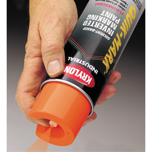 Peinture de marquage industrielle invers&eacute;e &agrave; base de solvant Quik-Mark, 17 oz, Canette a&eacute;rosol CSL Industriel Inc.