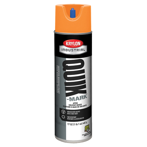 Peinture de marquage industrielle invers&eacute;e &agrave; base de solvant Quik-Mark, 17 oz, Canette a&eacute;rosol CSL Industriel Inc.