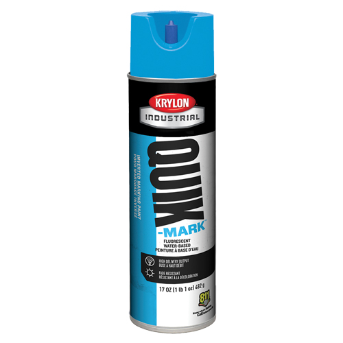 Peinture de marquage industrielle invers&eacute;e &agrave; base d'eau Quik-Mark, 17 oz, Canette a&eacute;rosol CSL Industriel Inc.