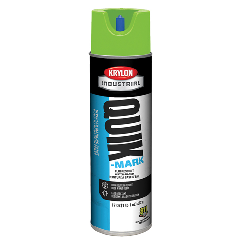 Peinture de marquage industrielle invers&eacute;e &agrave; base d'eau Quik-Mark, 17 oz, Canette a&eacute;rosol CSL Industriel Inc.
