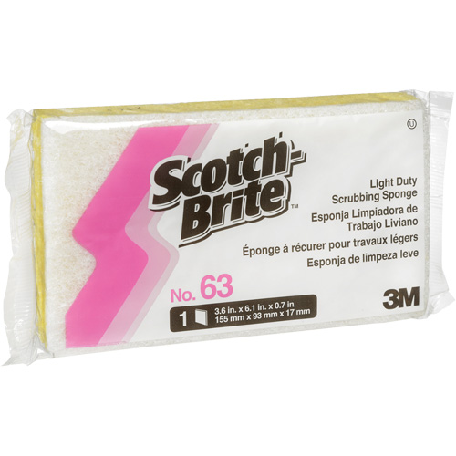 &eacute;ponge &agrave; r&eacute;curer pour les petits travaux Scotch-Brite, Cellulose/&agrave; r&eacute;curer, 3-1/2" la x 6" l CSL Industriel Inc.