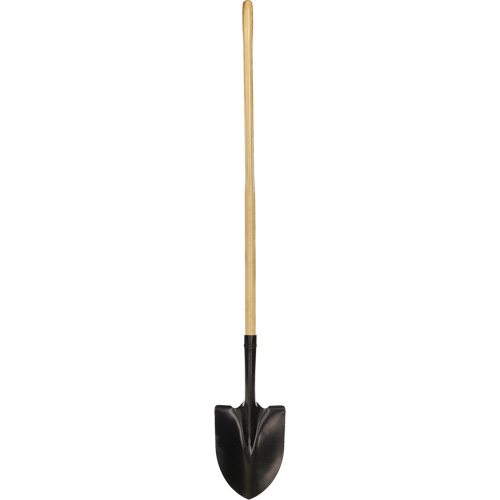 Pelle ronde, Lame Acier durci, Bois, Manche Droit CSL Industriel Inc.