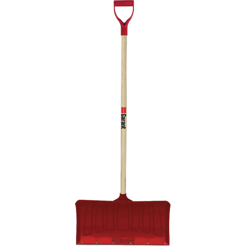 Red Snow Pusher, Polypropylene Blade, D-Grip Handle, 20-3/4" W CSL Industriel Inc.
