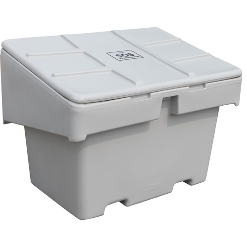 Salt Sand Container SOS, With Hasp, 42" x 29" x 30", 11 cu. Ft., Grey CSL Industriel Inc.