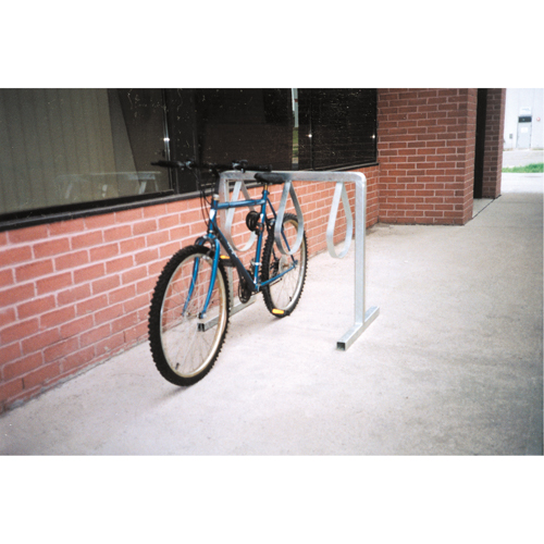 Style Bicycle Rack, Galvanized Steel, 6 Bike Capacity CSL Industriel Inc.