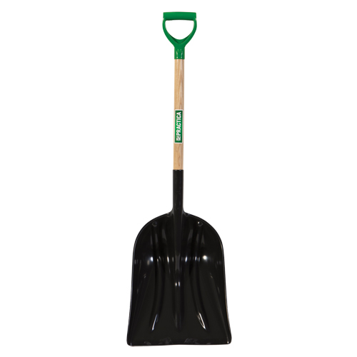 Grain & Coal Scoop Shovel, Wood, Polypropylene Blade, D-Grip Handle, 30-1/4" Length CSL Industriel Inc.