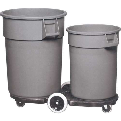 Socle roulant Tandem Brute, Noir CSL Industriel Inc.