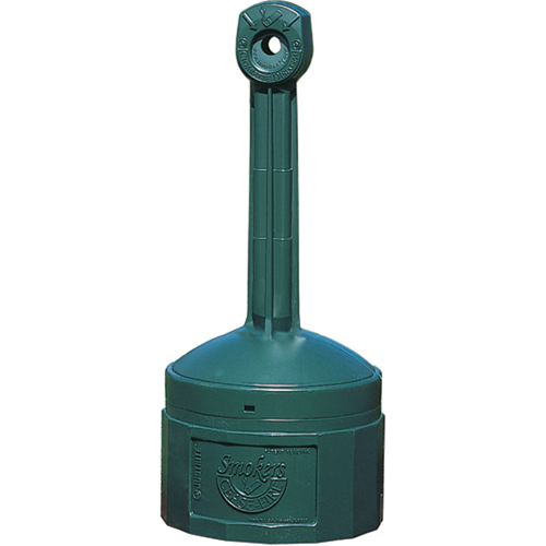 Cendriers Smoker's Cease-Fire, Sur pied, Plastique, Capacit&eacute; 1 gal. US, Hauteur 30" CSL Industriel Inc.