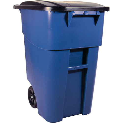 Contenants roulants Brute, Bord de rue, Plastique, 50 gal. US CSL Industriel Inc.