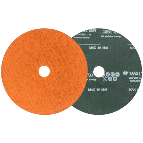 Coolcut XX Sanding Disc, Aluminum Oxide/Ceramic, 24, 5" Dia x 7/8" Arbor CSL Industriel Inc.