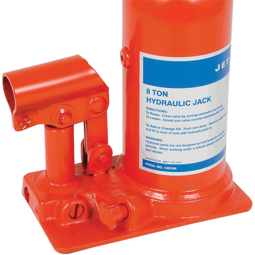 JHJ-8 Super Heavy-Duty Bottle Jack, 8 Ton(s), 15-3/8" Raised Height CSL Industriel Inc.