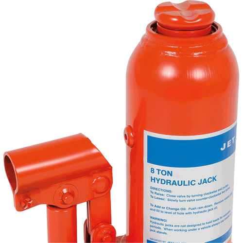 JHJ-8 Super Heavy-Duty Bottle Jack, 8 Ton(s), 15-3/8" Raised Height CSL Industriel Inc.