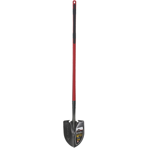 Pro Round Point Shovel, Tempered Steel Blade, Fibreglass, Straight Handle CSL Industriel Inc.